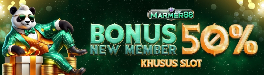 BONUS NEW MEMBER SLOT 50%